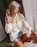 Bohemian Lace Blouse