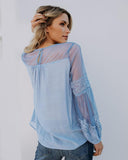 Bohemian Lace Elegant Blouse