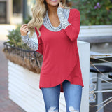 O-Neck Striped Long Sleeve Pullover