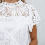 Boho Lace Design Blouse