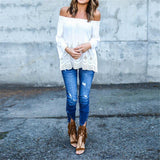 Boho Off Shoulder Casual Blouse