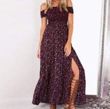 Boho Strapless Summer Dress