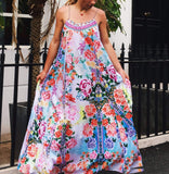 Bohemian Split Maxi Dress
