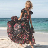 Boho Vintage Maxi Dress