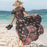 Boho Vintage Maxi Dress