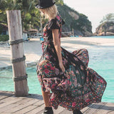 Boho Vintage Maxi Dress