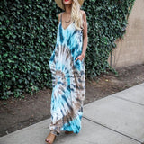 Boho Tye Dyed Maxi Dress