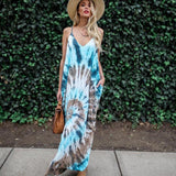 Boho Tye Dyed Maxi Dress