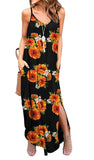 Bohemian Colorful Floral Print Maxi Dress
