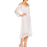 Boho Inspired Elegant Lace Sheer Summer Dress