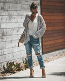 Open Stitch Cardigan