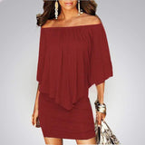 Sexy Off Shoulder Fashion Dress