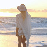 Fringe Lace Cardigan- Beach Cover Up