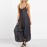 Casual Striped Rompers