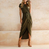 Split Long Maxi Dress