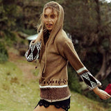Boho Hippie Pullover Sweater