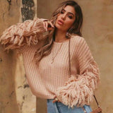 Long Tassel Hippie Chic Pullover