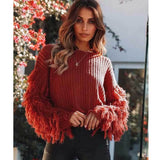 Long Tassel Hippie Chic Pullover