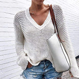 Loose Knit Pullover Sweater