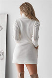 Twist Knit Sweater with Pockets