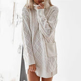 Twist Knit Sweater with Pockets