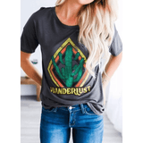 Wanderlust Cactus Short Sleeve Top