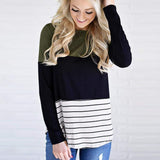 Stripe Long Sleeve Top