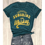 Sunshine & Whiskey Tee