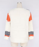 Bohemian Block Patchwork Sweater