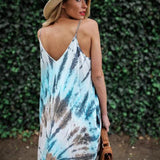 Boho Tye Dyed Maxi Dress
